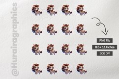 Zebra|Printable Animal Sticker Product Image 3