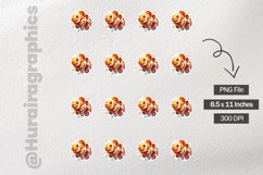 Clown fish|Printable Animal Sticker Product Image 3