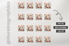 Owl|Printable Animal Sticker Product Image 3