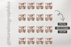 Alpaca|Printable Animal Sticker Product Image 3