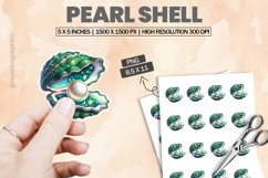 Pearl Shell |Printable Animal Sticker Product Image 1