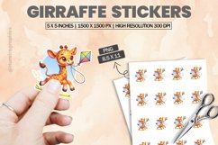 Girraffe|Printable Animal Sticker Product Image 1