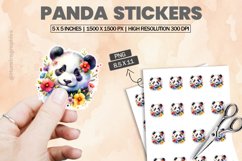 Panda|Printable Animal Sticker Product Image 1