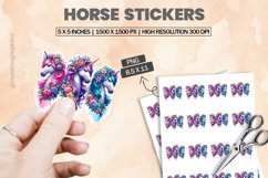 Horse|Printable Animal Sticker Product Image 1
