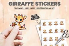 Girraffe|Printable Animal Sticker Product Image 1