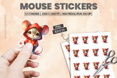 Mouse|Printable Animal Sticker Product Image 1