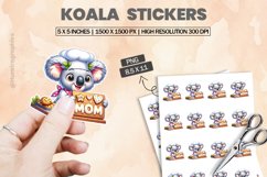 Koala|Printable Animal Sticker Product Image 1