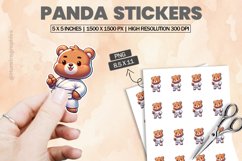 Panda|Printable Animal Sticker Product Image 1