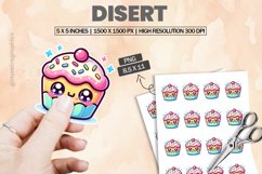 Disert |Printable Animal Sticker Product Image 1