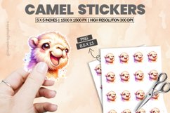 Camel|Printable Animal Sticker Product Image 1