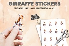 Girraffe|Printable Animal Sticker Product Image 1