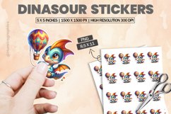 Dinasour|Printable Animal Sticker Product Image 1