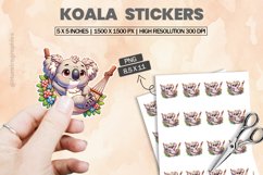 Koala|Printable Animal Sticker Product Image 1