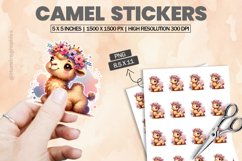 Camel|Printable Animal Sticker Product Image 1