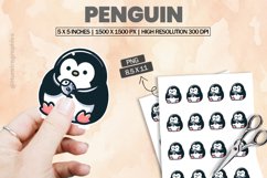 Penguin|Printable Animal Sticker Product Image 1