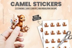 Camel|Printable Animal Sticker Product Image 1