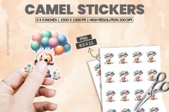 Camel|Printable Animal Sticker Product Image 1