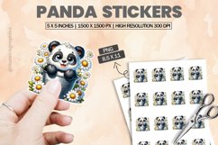 Panda|Printable Animal Sticker Product Image 1