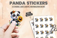 Panda|Printable Animal Sticker Product Image 1
