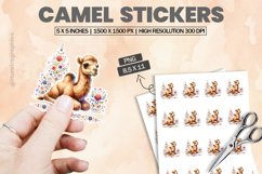Camel|Printable Animal Sticker Product Image 1