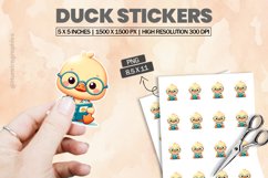 Duck|Printable Animal Sticker Product Image 1