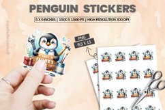 Penguin|Printable Animal Sticker Product Image 1
