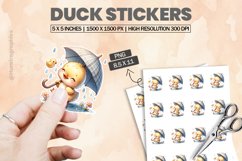 Duck|Printable Animal Sticker Product Image 1
