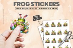 Frog|Printable Animal Sticker Product Image 1