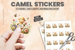 Camel|Printable Animal Sticker Product Image 1