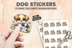 Dog|Printable Animal Sticker Product Image 1