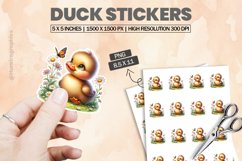 Duck|Printable Animal Sticker Product Image 1