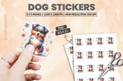 Dog|Printable Animal Sticker Product Image 1
