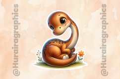 Dinasour|Printable Animal Sticker Product Image 2