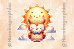 Owl|Printable Animal Sticker Product Image 2