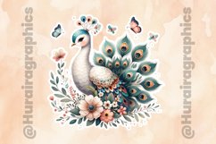 Peacock|Printable Animal Sticker Product Image 2