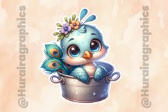 Peacock|Printable Animal Sticker Product Image 2