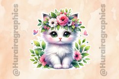 Cat|Printable Animal Sticker Product Image 2