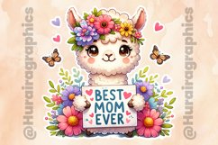 Alpaca|Printable Animal Sticker Product Image 2