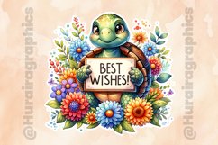 Turtle|Printable Animal Sticker Product Image 2