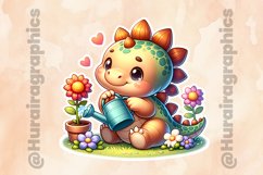 Dinasour|Printable Animal Sticker Product Image 2