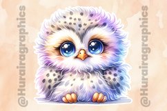 Owl|Printable Animal Sticker Product Image 2