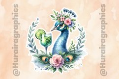 Peacock|Printable Animal Sticker Product Image 2