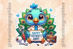 Peacock|Printable Animal Sticker Product Image 2