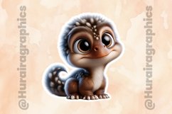 Dinasour|Printable Animal Sticker Product Image 2