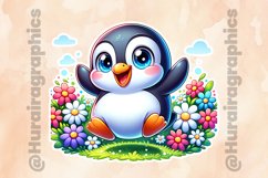 Penguin|Printable Animal Sticker Product Image 2