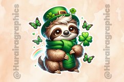 Sloth|Printable Animal Sticker Product Image 2
