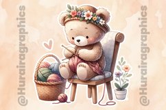 Bear|Printable Animal Sticker Product Image 2