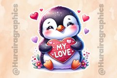 Penguin|Printable Animal Sticker Product Image 2