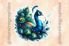 Peacock|Printable Animal Sticker Product Image 2