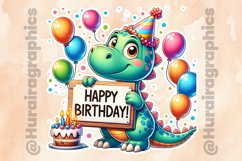 Dinasour|Printable Animal Sticker Product Image 2